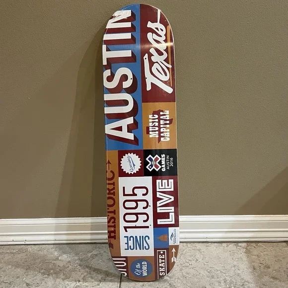 X-Games‎ 2016 Austin Skate Deck 8 New Sealed
